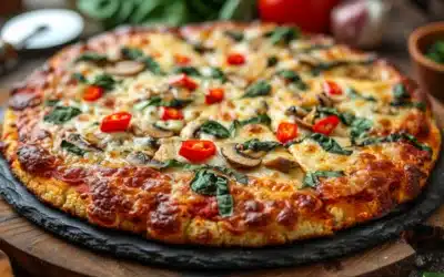 How to Make a Healthy Vegetarian Pizza That Tastes Divine