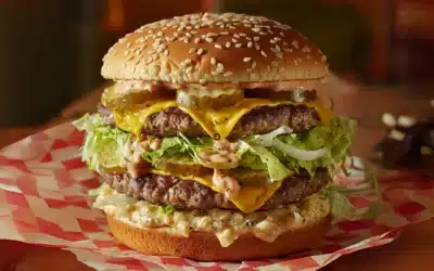 Keto BIG Burger: DIY easy low-carb recipe